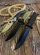 Набір тактичних туристичних ножів 3 шт Gerber + Spyderco (фіксовані та складаний ніж, для туризму, полювання, риболовлі) 1594 фото 2